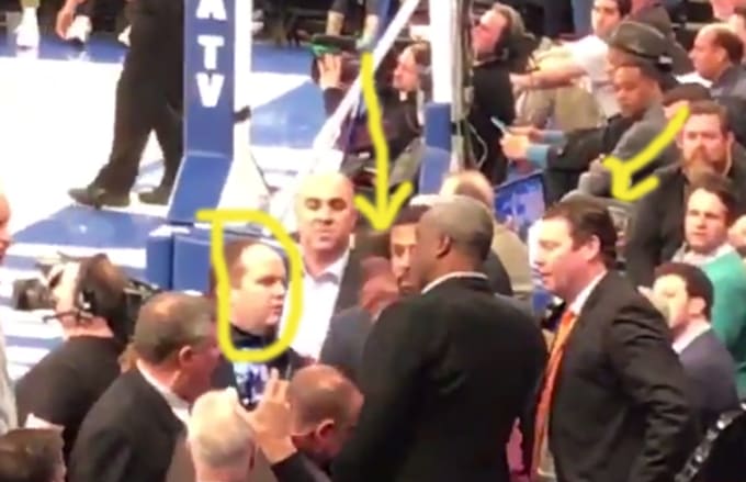 Charles Oakley Knicks Fight