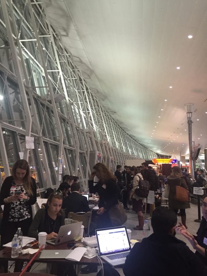 volunteer translators and volunteers at jfk
