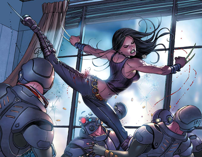 X-23, Fight