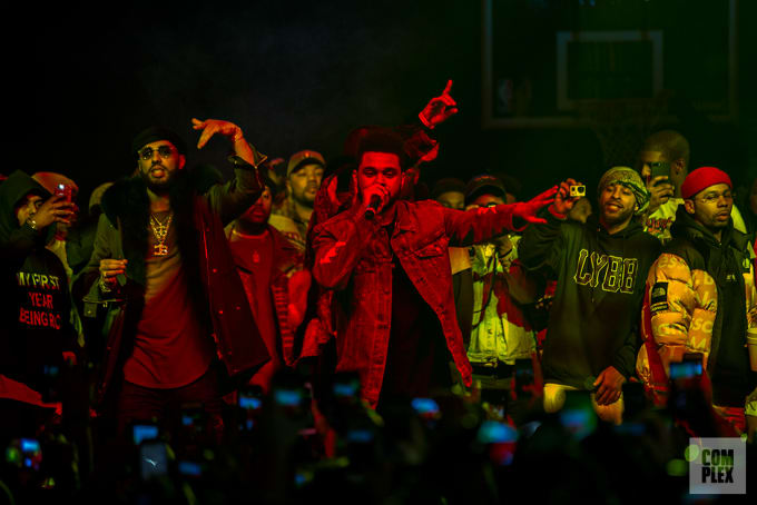 The Weeknd at Yams Day