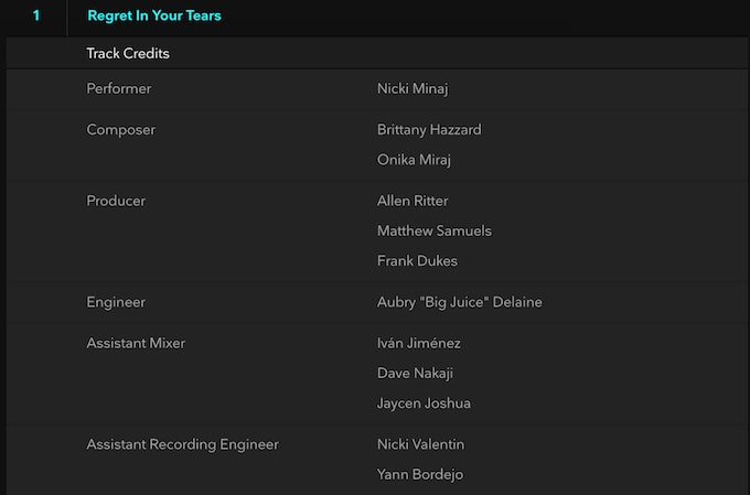 nicki tears