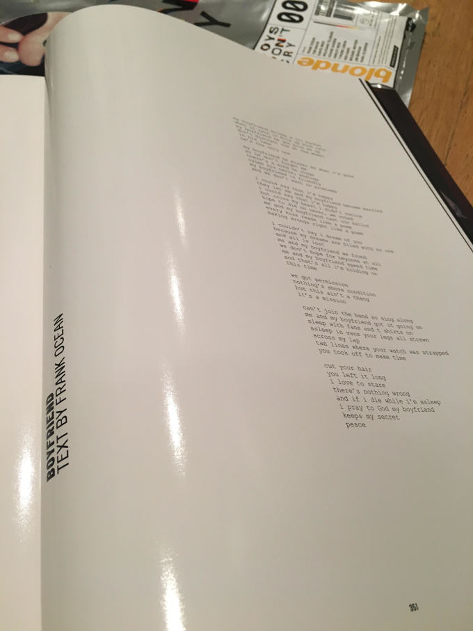 Here's a Look Inside Frank Ocean's 'Boys Don't Cry' Zine | Complex