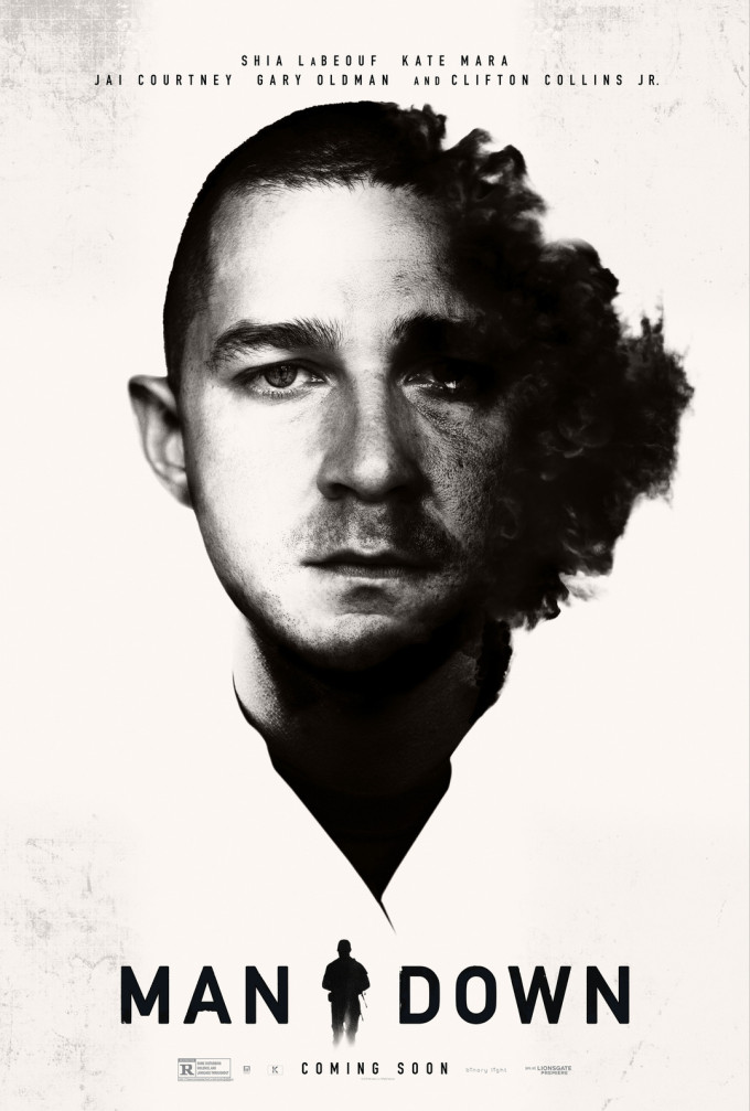 Shia LaBeouf in 'Man Down'