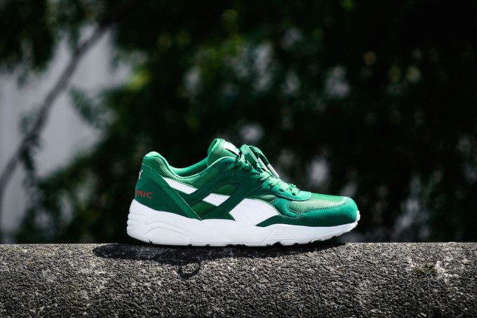 puma trinomic green kids