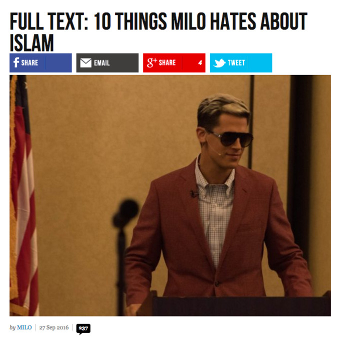 Breitbart Headline 3