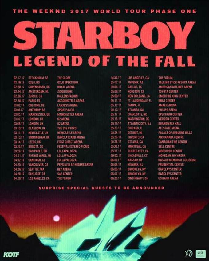 The Weeknd Announces World Tour Complex