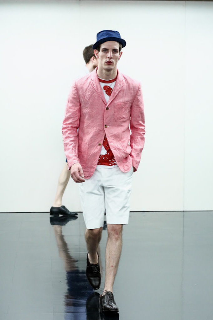 Comme des Garçons Homme Spring/Summer 2015 Collection is a Patchwork of ...