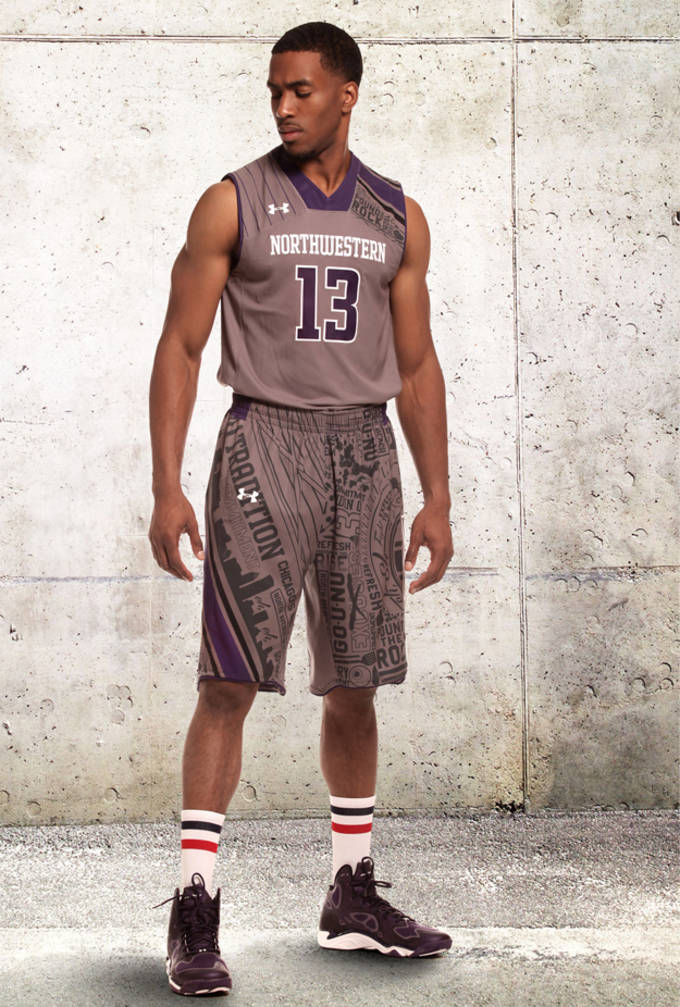 Northwestern Basketball Reveals New OneofaKind Under Armour Uniforms