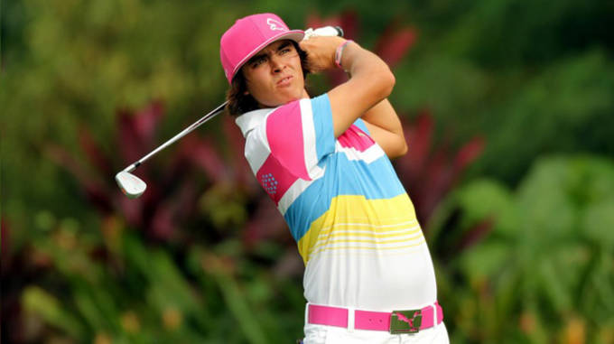 rickie fowler pink pants