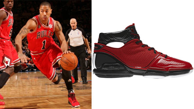 Derrick rose first on sale shoe