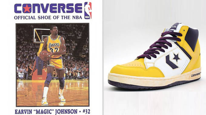 magic johnson converse sneakers