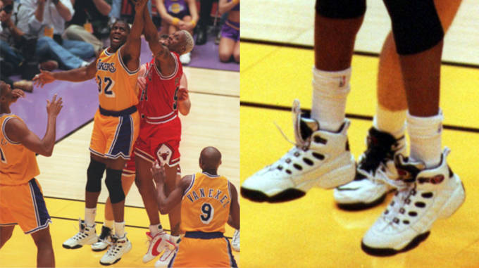 magic johnson mvp shoes