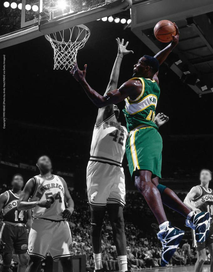 shawn kemp shoes 1995