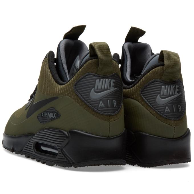 nike air max mid winter black