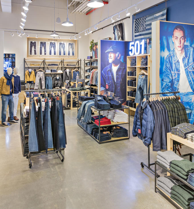 levis shops