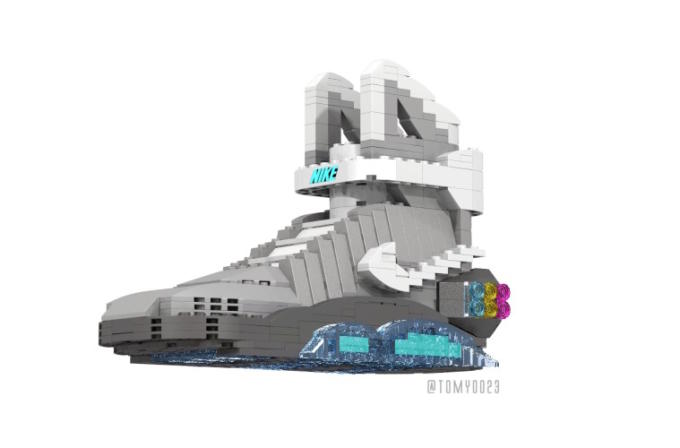 nike air mag lego set