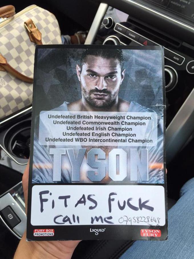 Tyson Fury Is Taking Phone Calls from His Fans after His ...