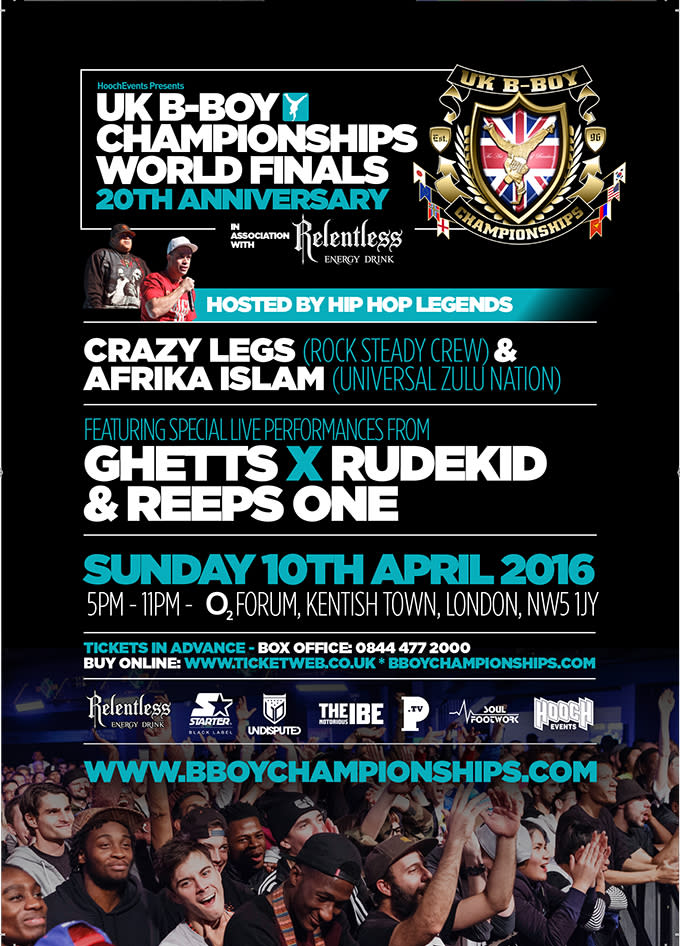 Win Tickets To The 20th Anniversary Of The UK B-Boy Championship World ...