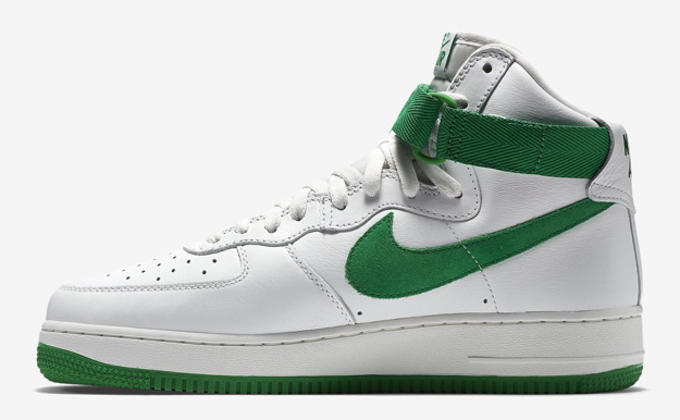 Nike Air Force 1 High O.G. “White/Green” | Complex