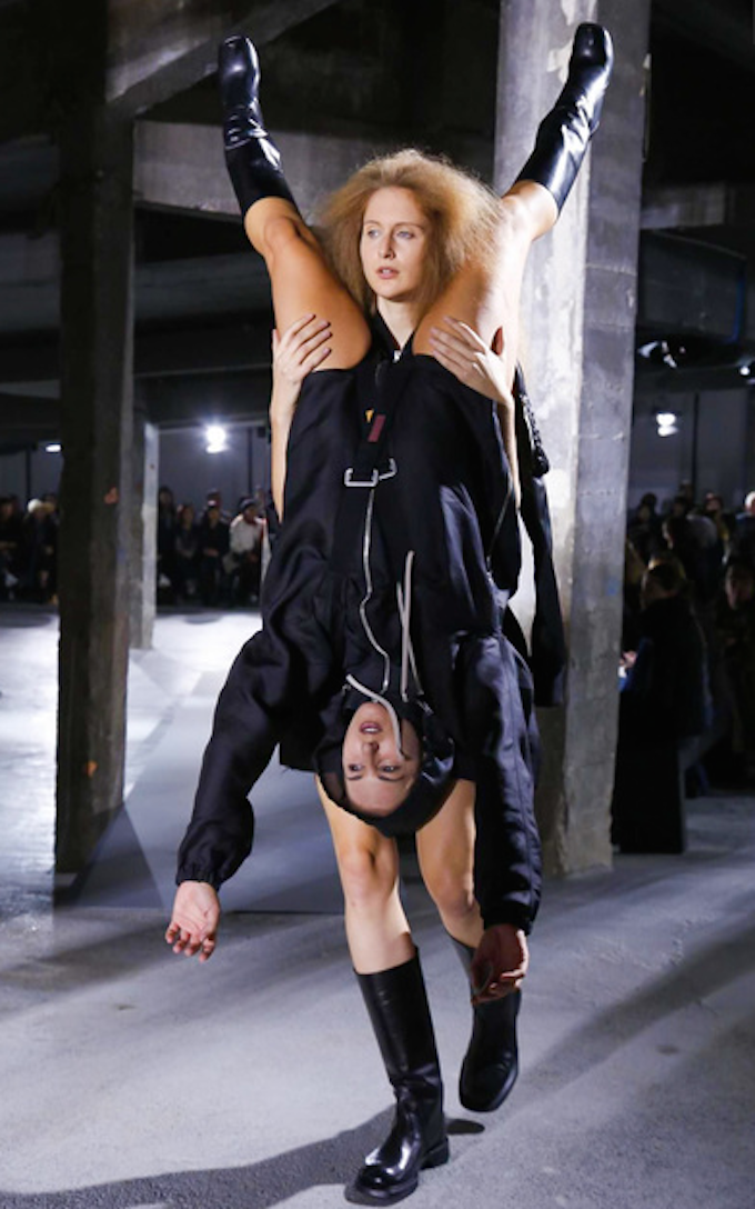 rick owens models