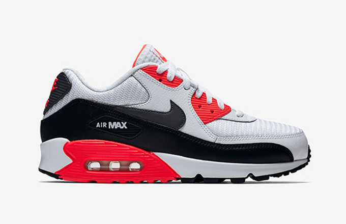 Nike Air Max 90 “White/Bright Crimson 