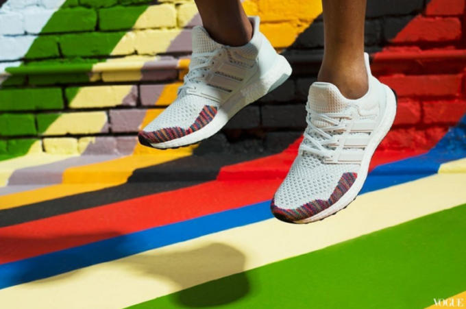 adidas ultra boost rainbow knit