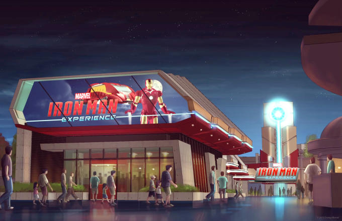 Disney Shows Off Footage From ‘Iron Man Experience’ Theme Park ...