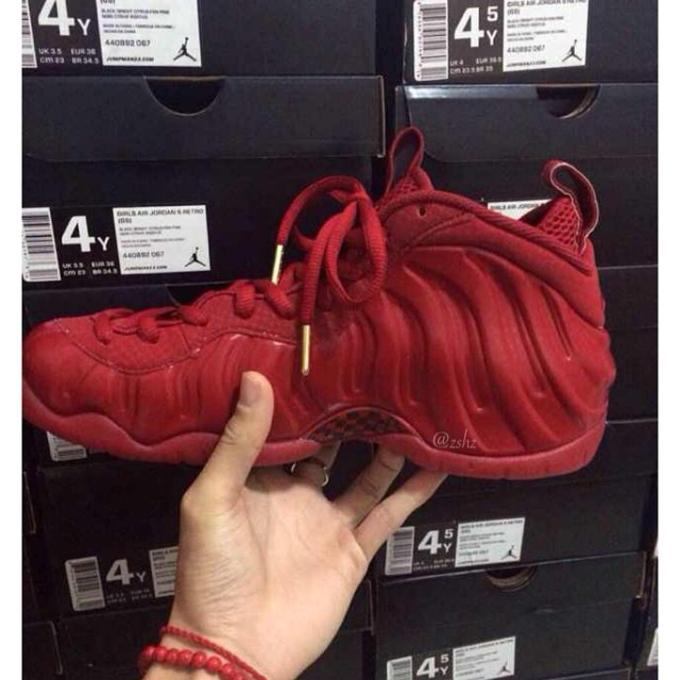 nike air foamposite pro red october