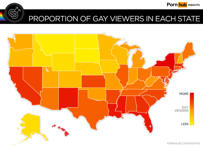 Here Are The States That Search For The Most Gay Porn Complex