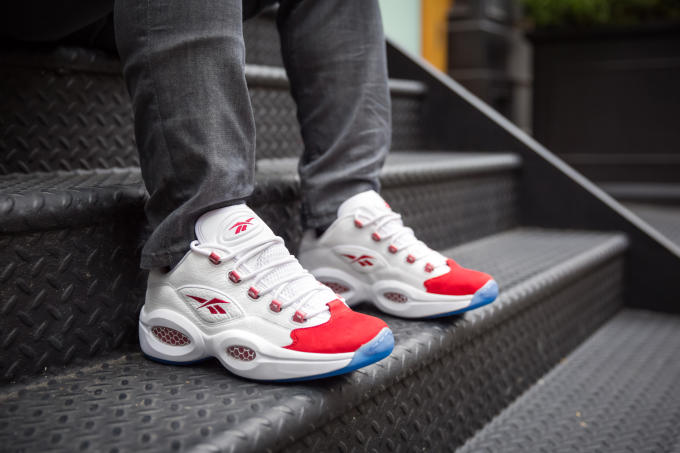 reebok question low rose