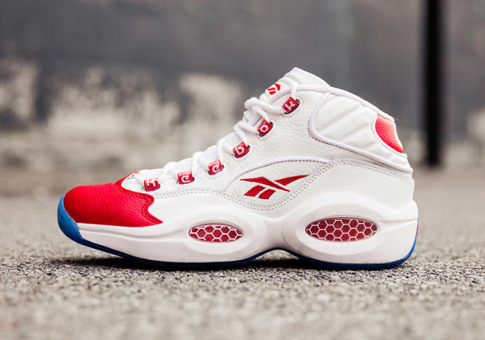 reebok question mid white red