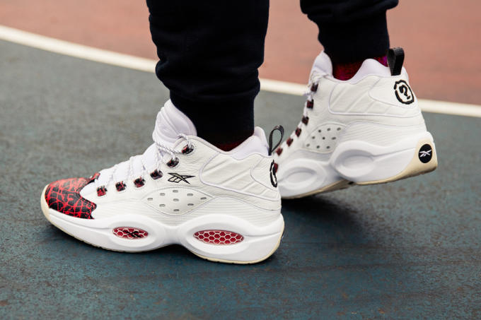 reebok question on feet