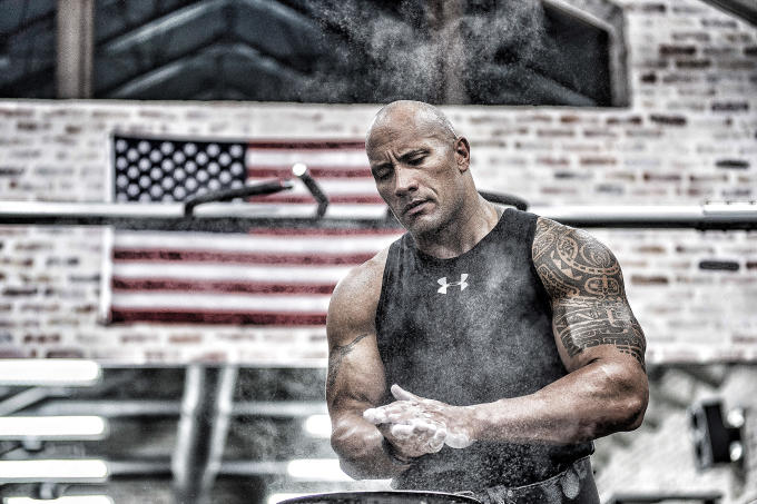 dwayne johnson under armour contract