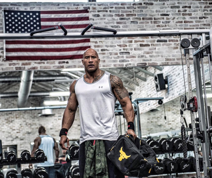 dwayne johnson under armour contract