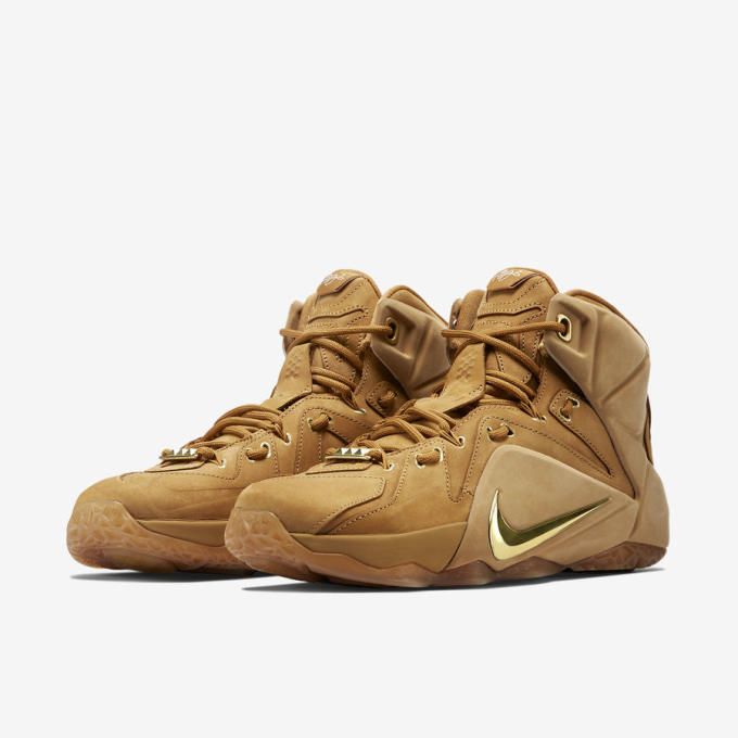 lebron james wheat shoes