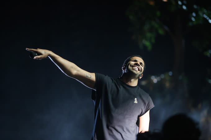 Drake Coachella 2015 Chelsea Lauren Getty Images