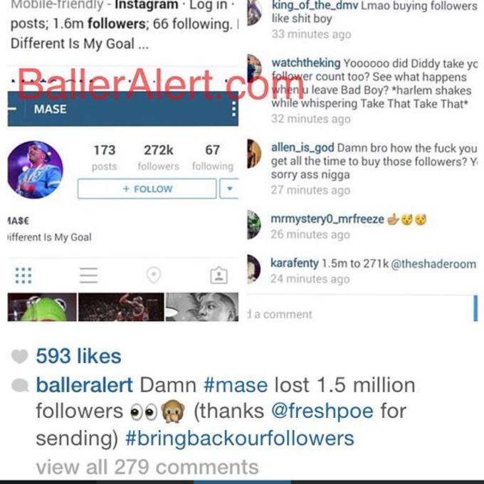 and now he deleted his account because y all had to get these jokes off - ig followers deleted