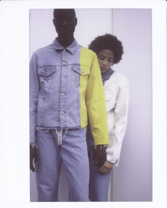 This is Levi's Made & Crafted collaboration with Off-White's Virgil Abloh.