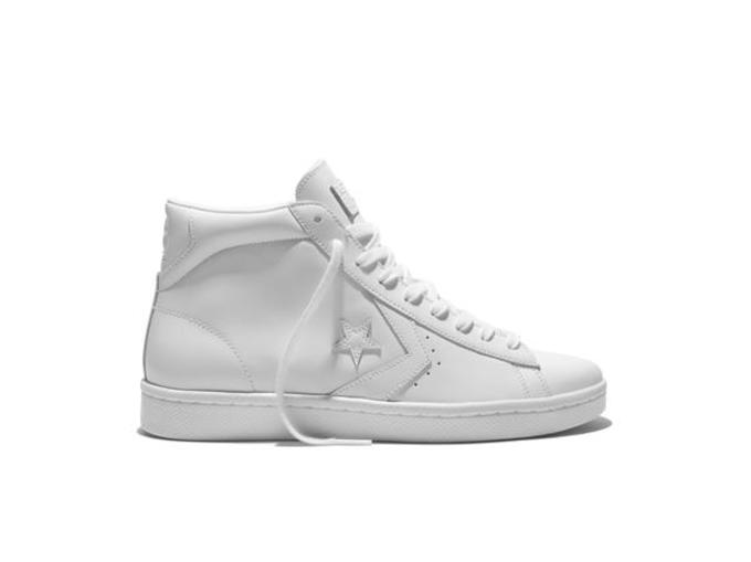 converse pro leather 76 white