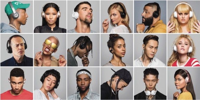 This is the cast of Beats by Dre's