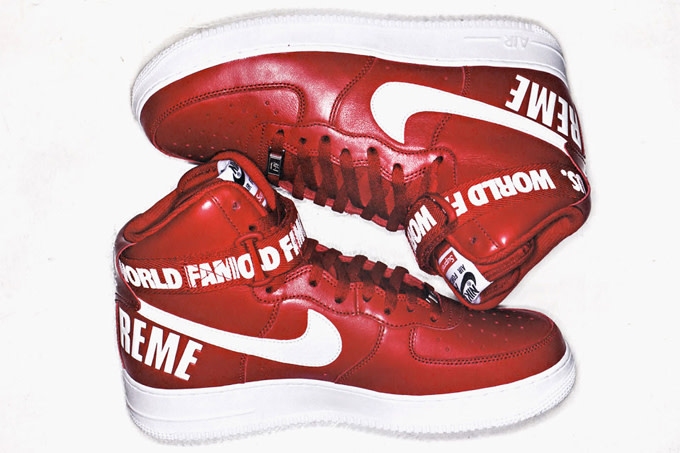 Supreme x Nike Air Force 1 High Release Date | Complex