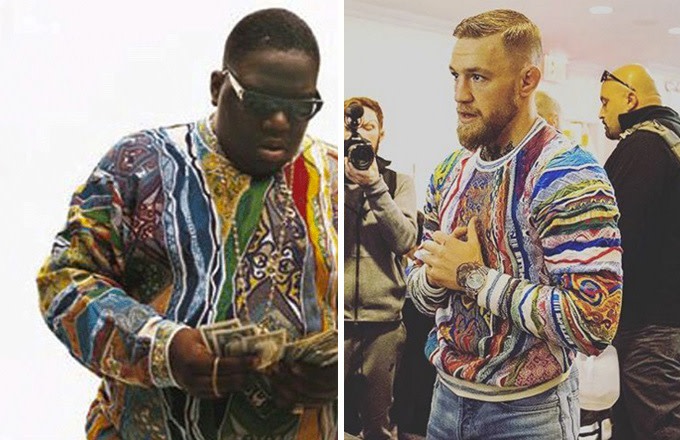 Conor McGregor and Notorious B.I.G.
