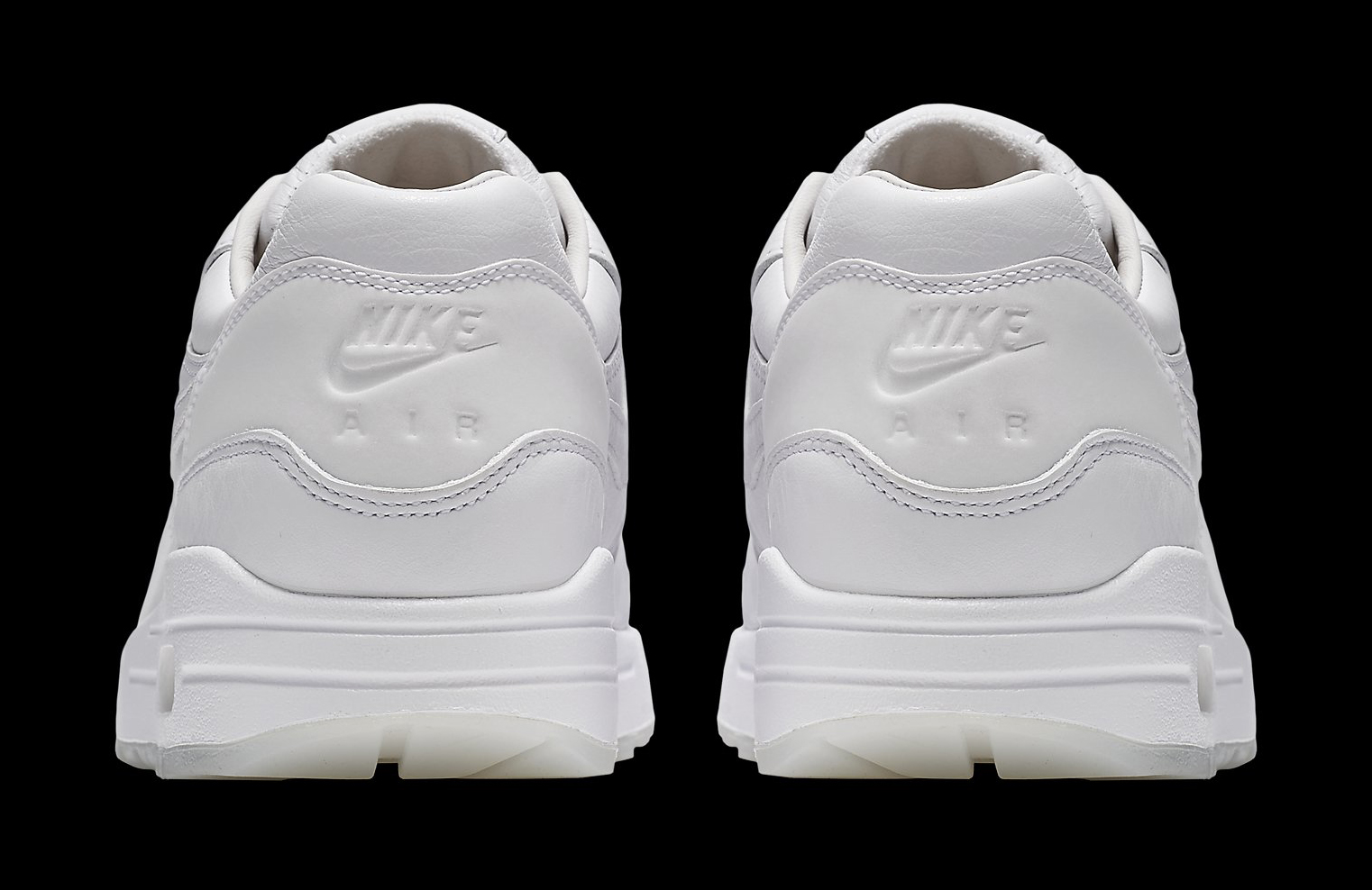Nike Air Max 1 Pinnacle White Heel
