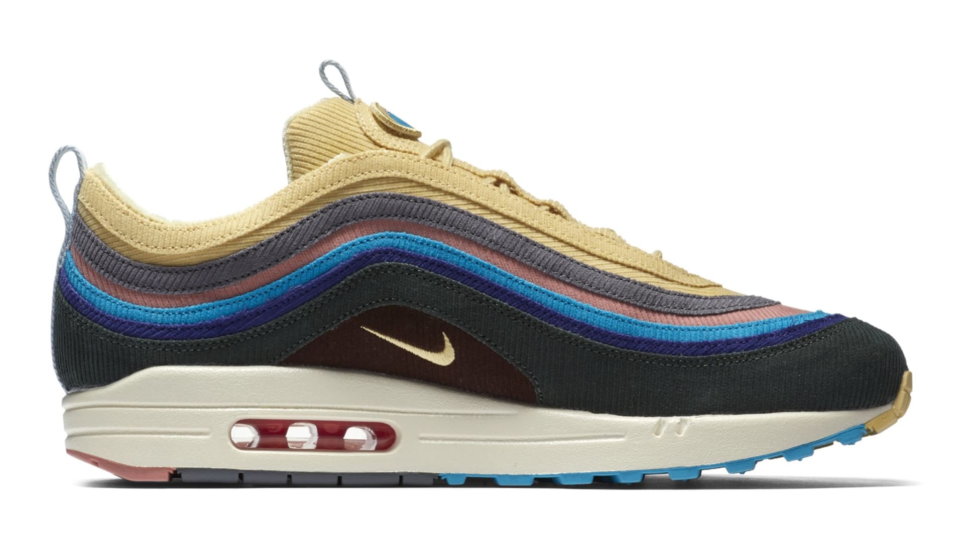 Sean Wotherspoon x Nike Air Max 1/97 AJ4219-200 (Medial)