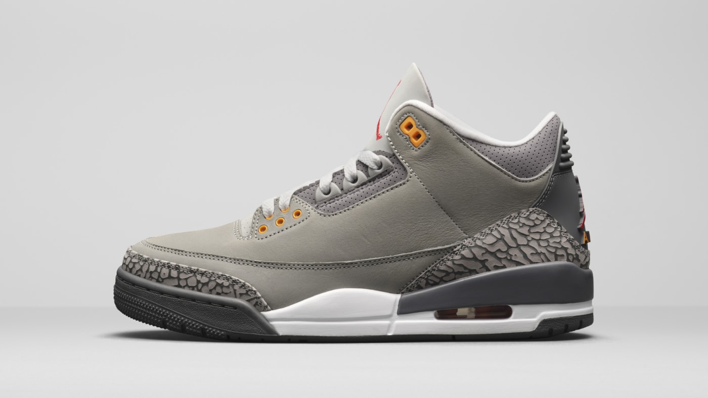 grey air jordans retro