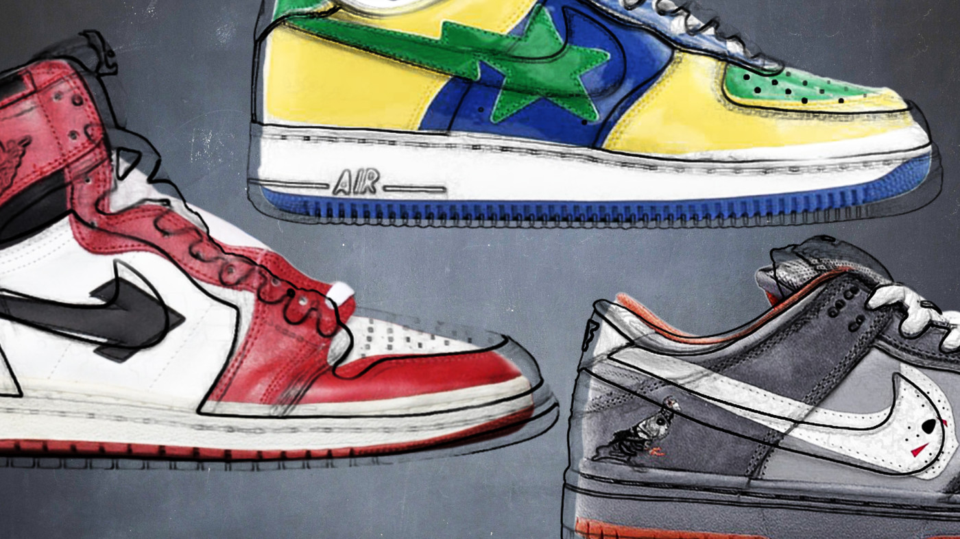 flipped candy shoes