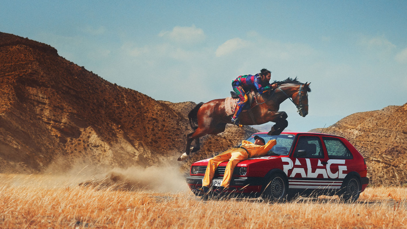 palace polo pants