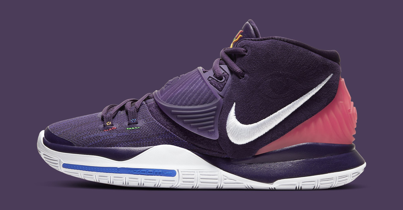 kyrie gray and purple