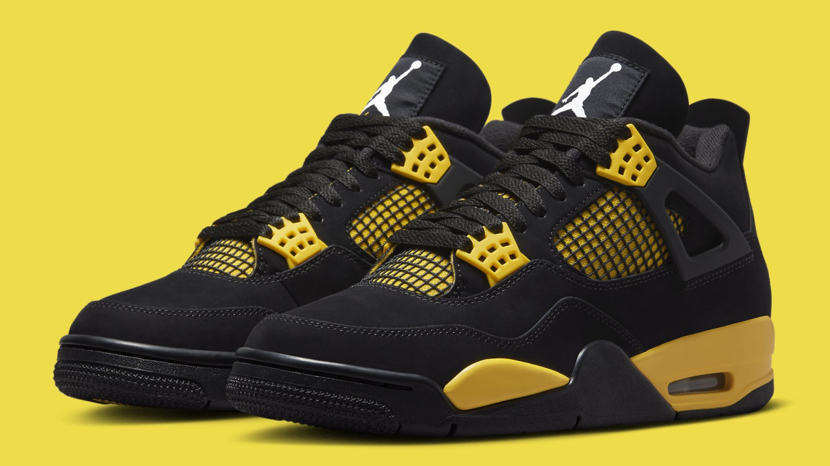 Thunder Air Jordan 4 Early Release on SNKRS via Shock Drop Next Week