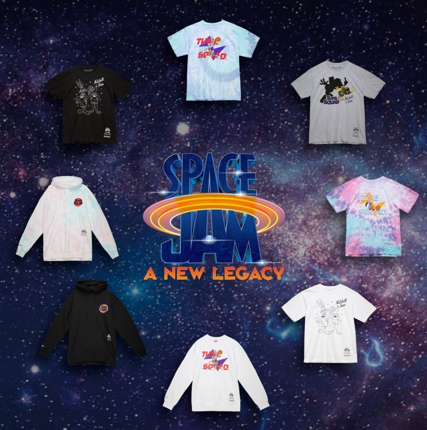 Space jams clothing clearance